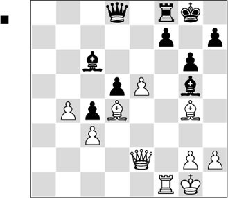 The threat is e5-e6 Black decided on 28h5 He drives the bishop from the key - photo 8