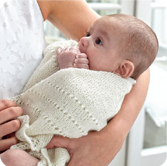 knitted baby blankets for the nursery stroller and playtime laura strutt - photo 2