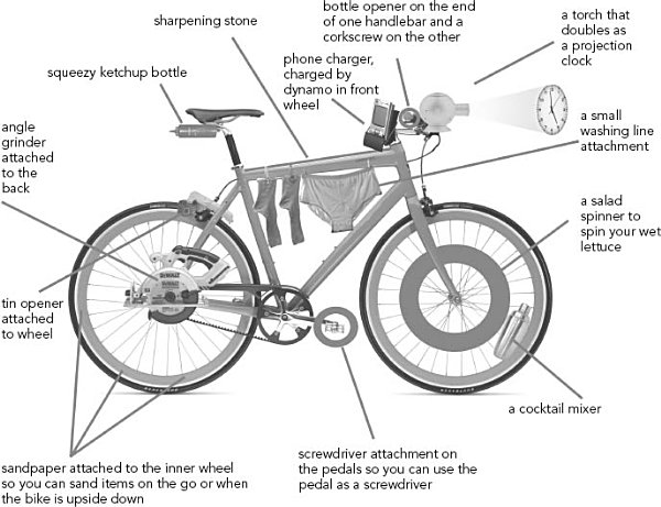 The Swisss Army Bicycle an early prototype This is the thinking we applied to - photo 8