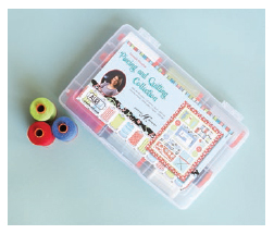 My Aurifil Piecing and Quilting Collection includes monofilament and a wide - photo 12