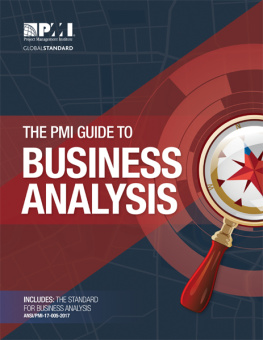 Project Management Institute - The PMI Guide to Business Analysis