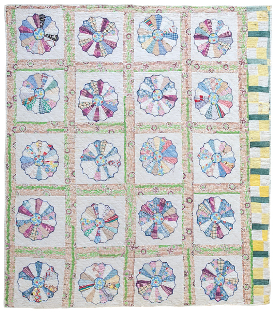 A Dresden Plate quilt by Beatrice Dority I went down a few dead ends with my - photo 3