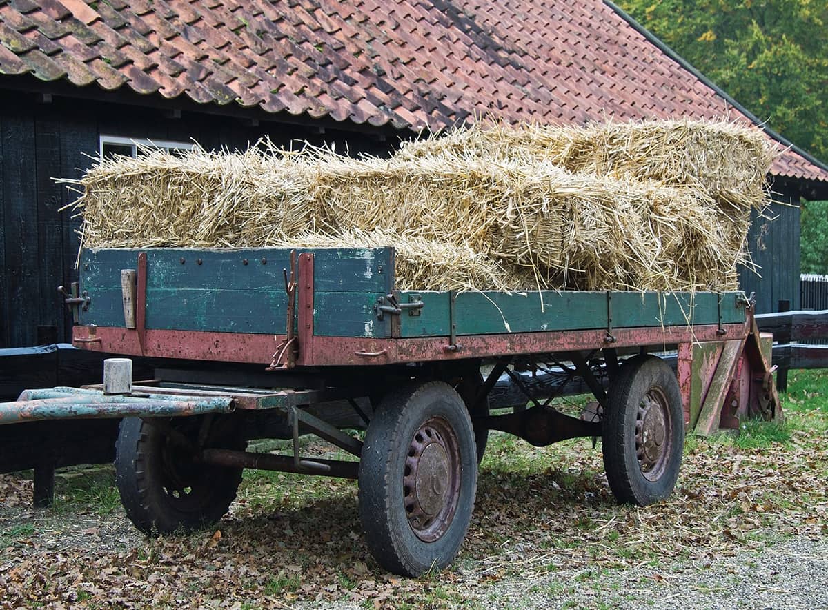 The Straw Bale Gardens story begins with a baling wagon on a small Minnesota - photo 6