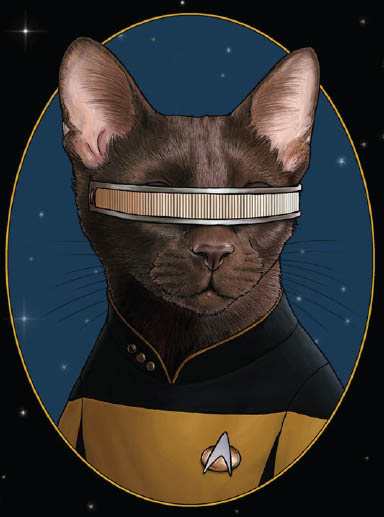 Lieutenant Commander Geordi La Forge Lieutenant Worf Chief Miles OBrien - photo 9