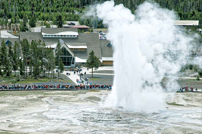 1 Old Faithful Geyser Watch Yellowstones most reliable geyser shoot up to - photo 19