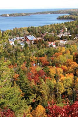 view of Copper Harbor Sequestered by Lake Superior the rugged Isle Royale - photo 17