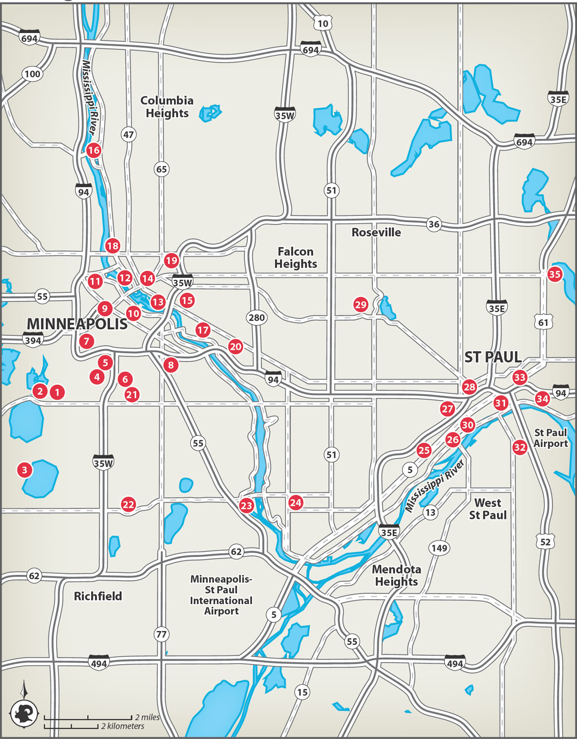 Numbers on this locator map correspond to walk numbers Table of Contents - photo 6