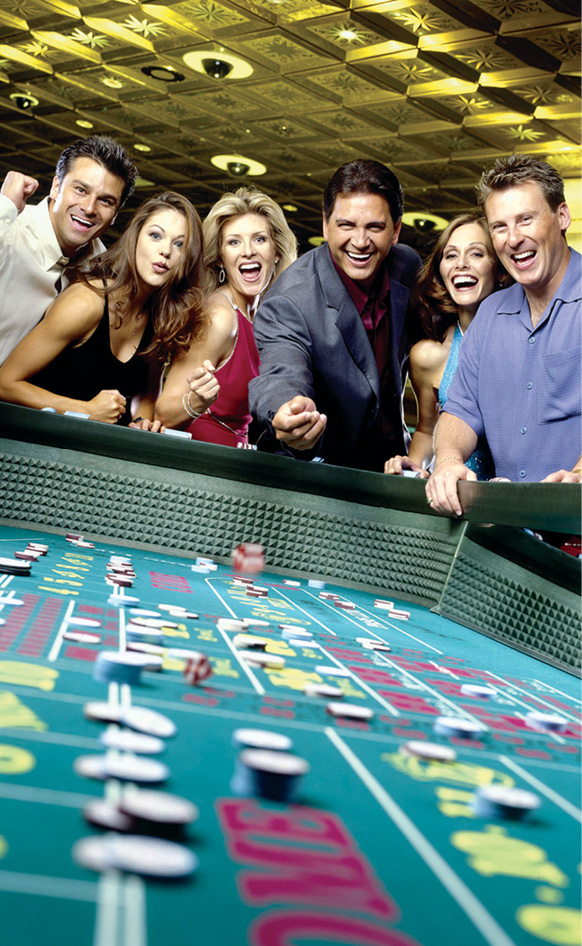 Gamblers play craps one of the fastest moving and most exciting games on the - photo 23