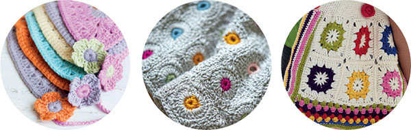 Learn to Crochet Granny Squares and Flower Motifs 26 projects to get you started - image 4