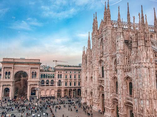 Only in Milan can you step outside of a 4th-century church to find a narrow - photo 3