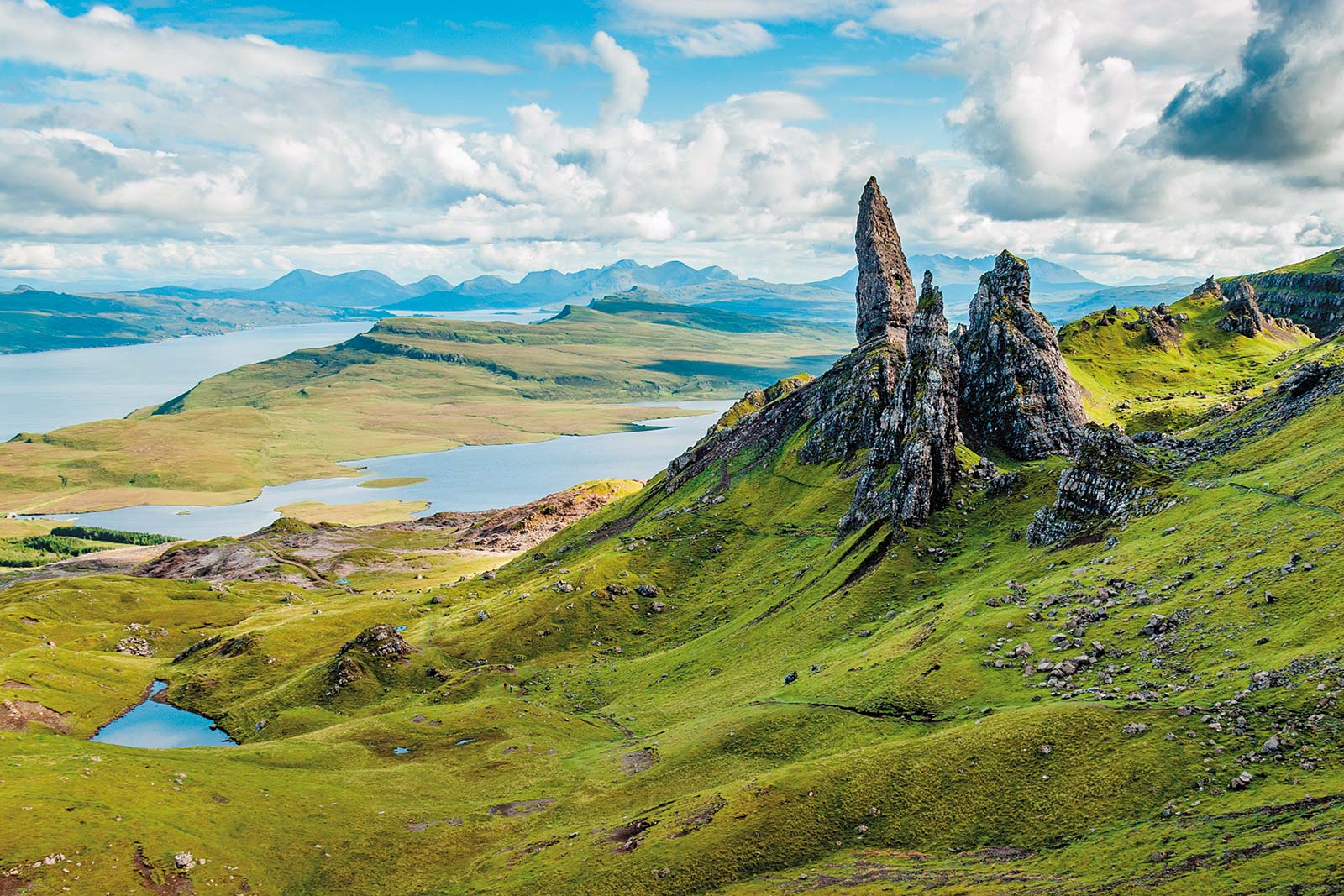 The Old Man of Storr Isle of Skye Scotland is a country of juxtapositions - photo 11