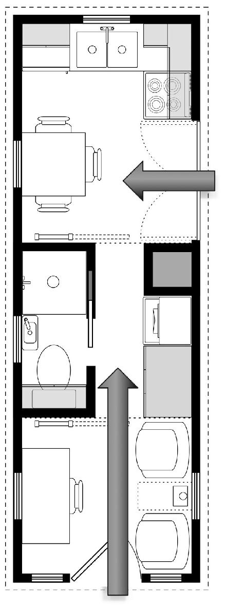 The location of any door defines the path through a space This might seem - photo 1