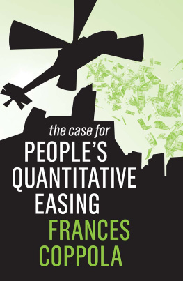 Frances Coppola - The Case for Peoples Quantitative Easing