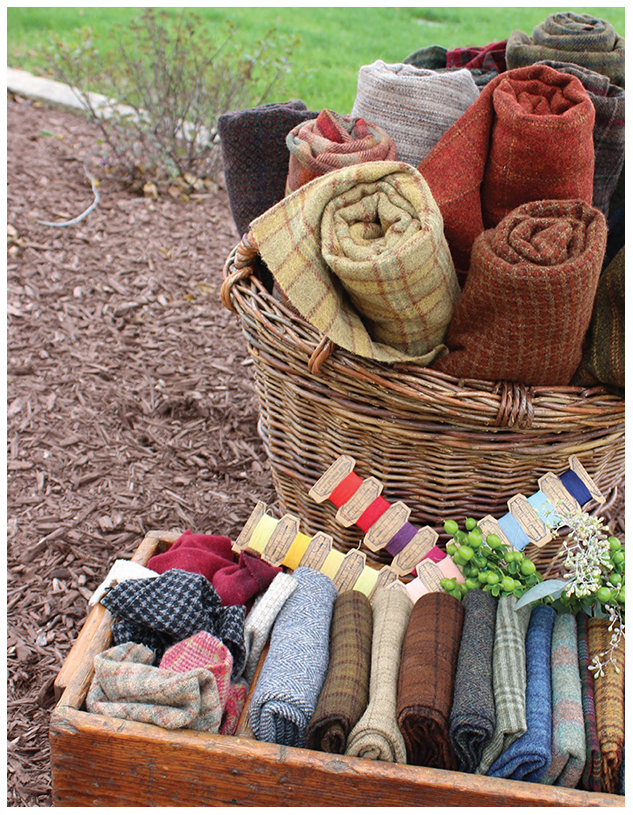 Photo by Mary A Blythe Selecting That Perfect Piece Collecting wool can be - photo 4