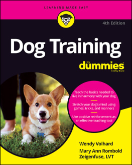 Wendy Volhard - Dog Training for Dummies