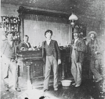Patrons at a saloon on West Seventh Street in St Paul circa 1900 Minnesota - photo 10