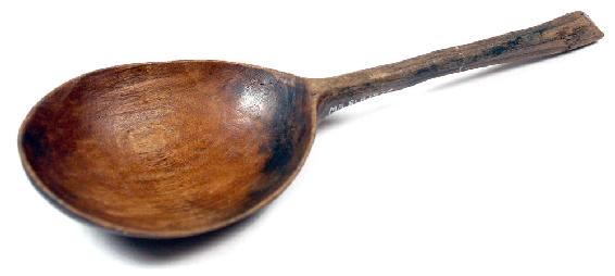 A wooden spoon found on board the 16 th century carrack Mary Rose In the - photo 9