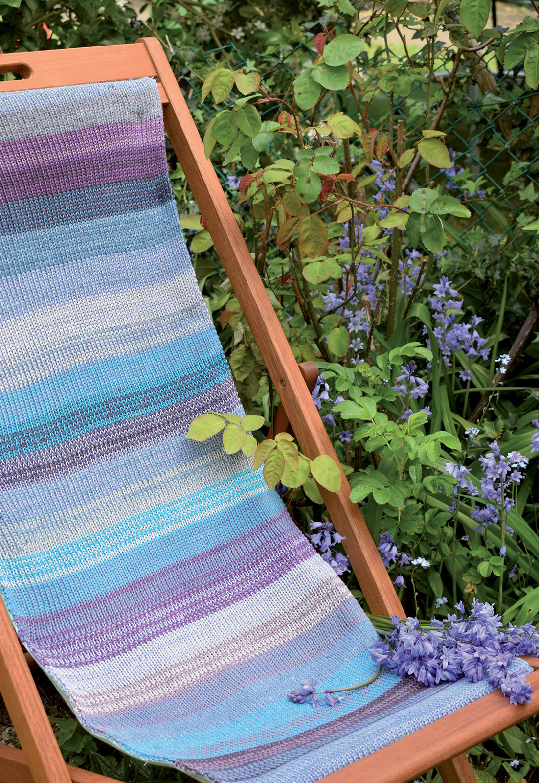 Seascape deckchair cover Even with the finest yarn it is the quality of your - photo 4