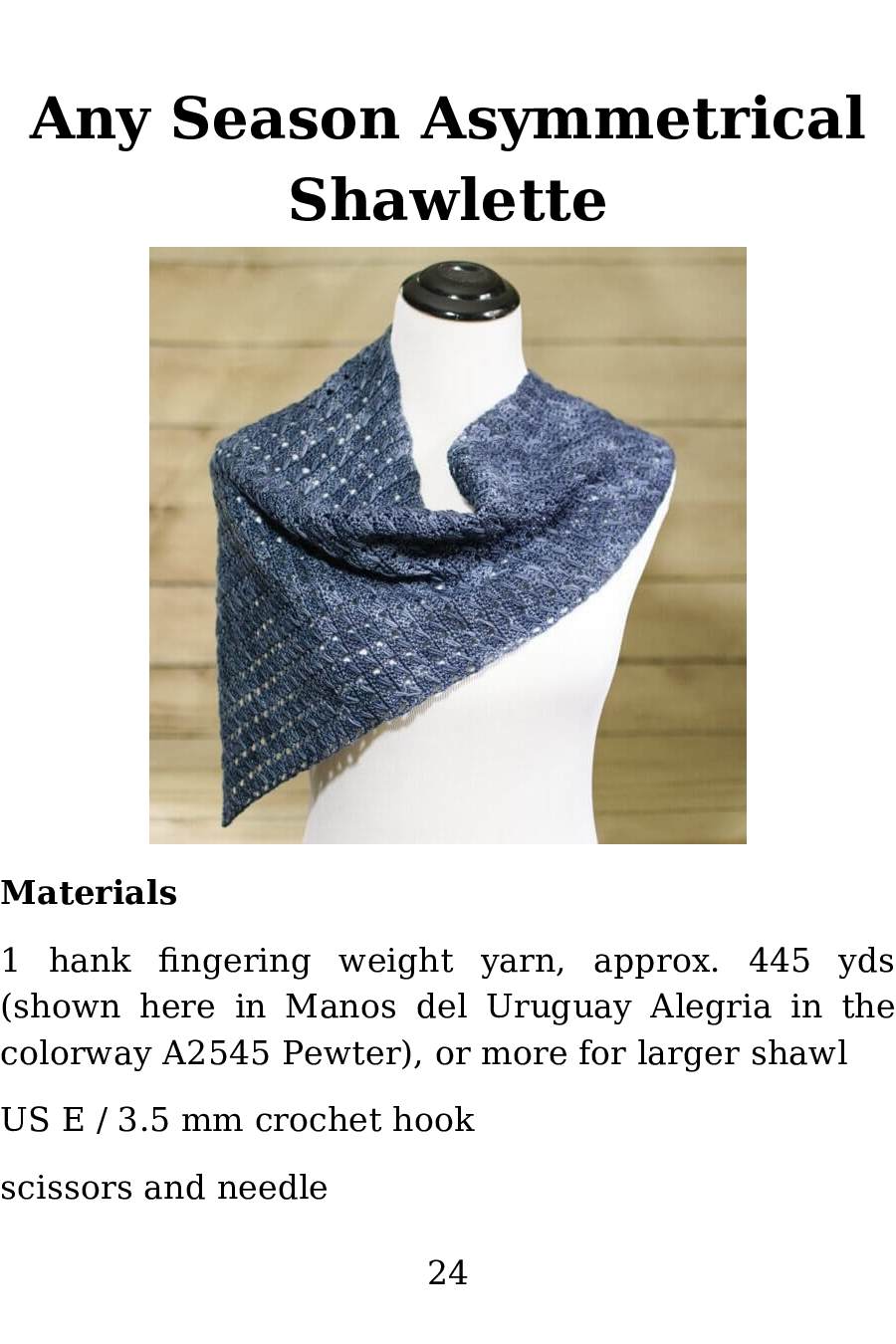 Crochet Shawl Patterns Easy and Stylish Crochet Shawls - photo 25