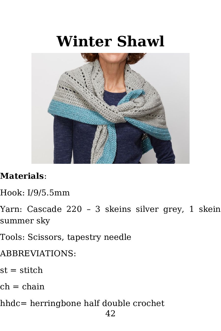 Crochet Shawl Patterns Easy and Stylish Crochet Shawls - photo 43