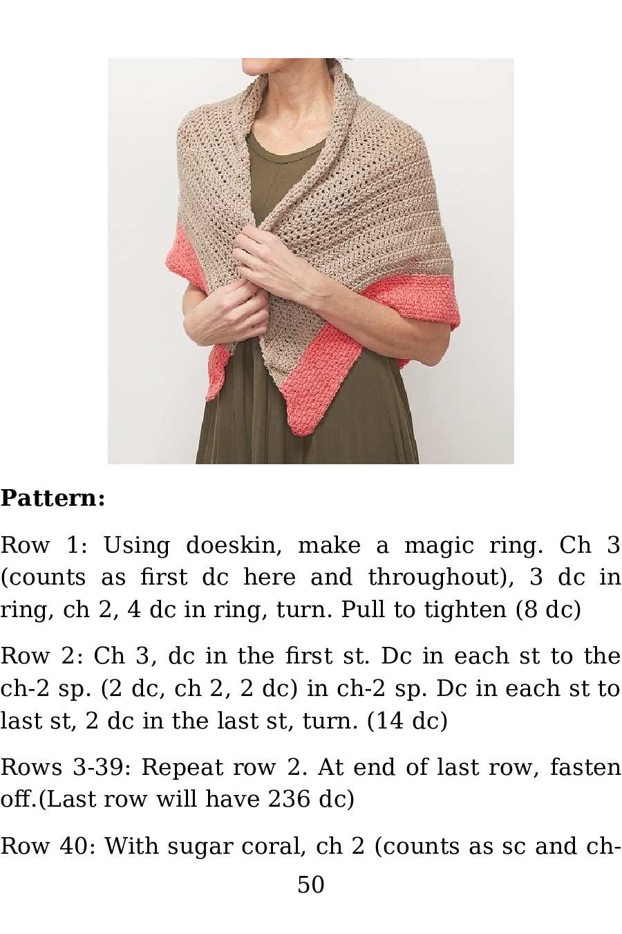 Crochet Shawl Patterns Easy and Stylish Crochet Shawls - photo 51