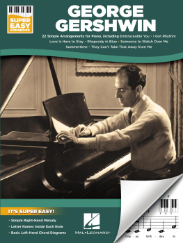 Unknown George Gershwin - Super Easy Songbook