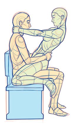 Poses for Artists Volume 4 - Couples Poses An essential reference for figure drawing and the human form Inspiring Art and Artists - image 19