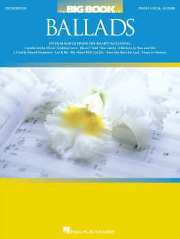 Hal Leonard Corp. - Big Book of Ballads (Songbook)