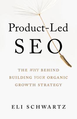 Eli Schwartz Product-Led SEO: The Why Behind Building Your Organic Growth Strategy