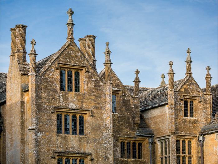 Twisted finials and chimneys ornament the south front of Elizabethan Barrington - photo 3