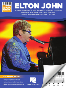 Elton John - Elton John - Super Easy Songbook