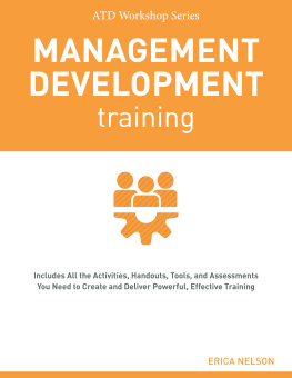 Erica Nelson Management Development Training: ATD Workshop Series