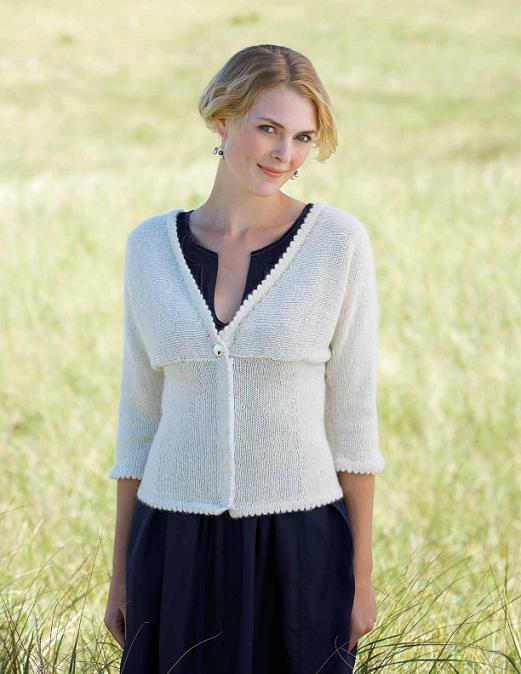 VRONIQUE HAEGELI A plush cardigan blends vintage flair with a modern fit in a - photo 7