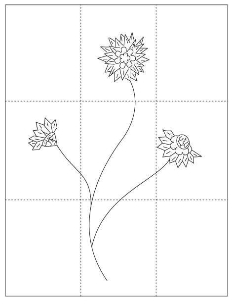 Rule of thirds Select the stitch and thread that you would like to use for the - photo 6