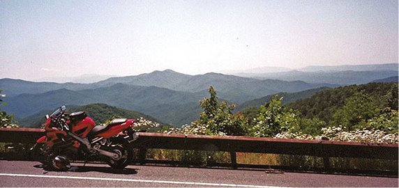 The Blue Ridge Parkway probably somewhere in North Carolina circa 1999 - photo 2