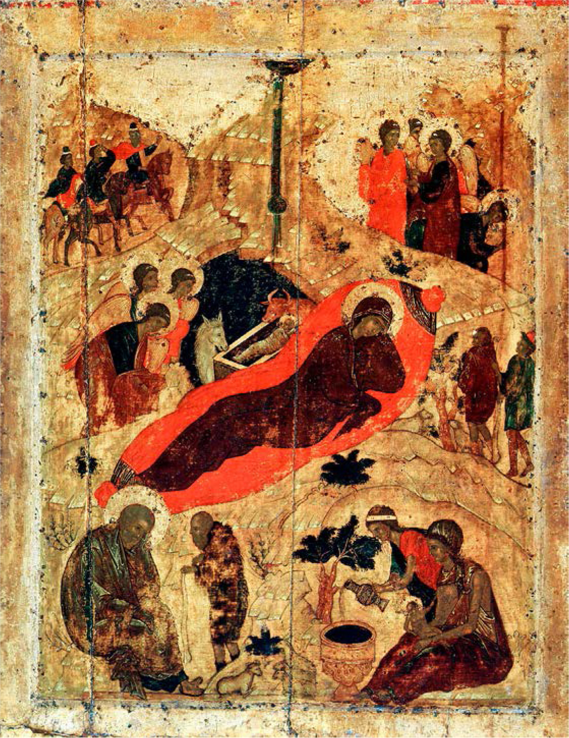 Andrei Rublev Nativity c 1405 Dear Martin Have you read the Florensky essay - photo 5