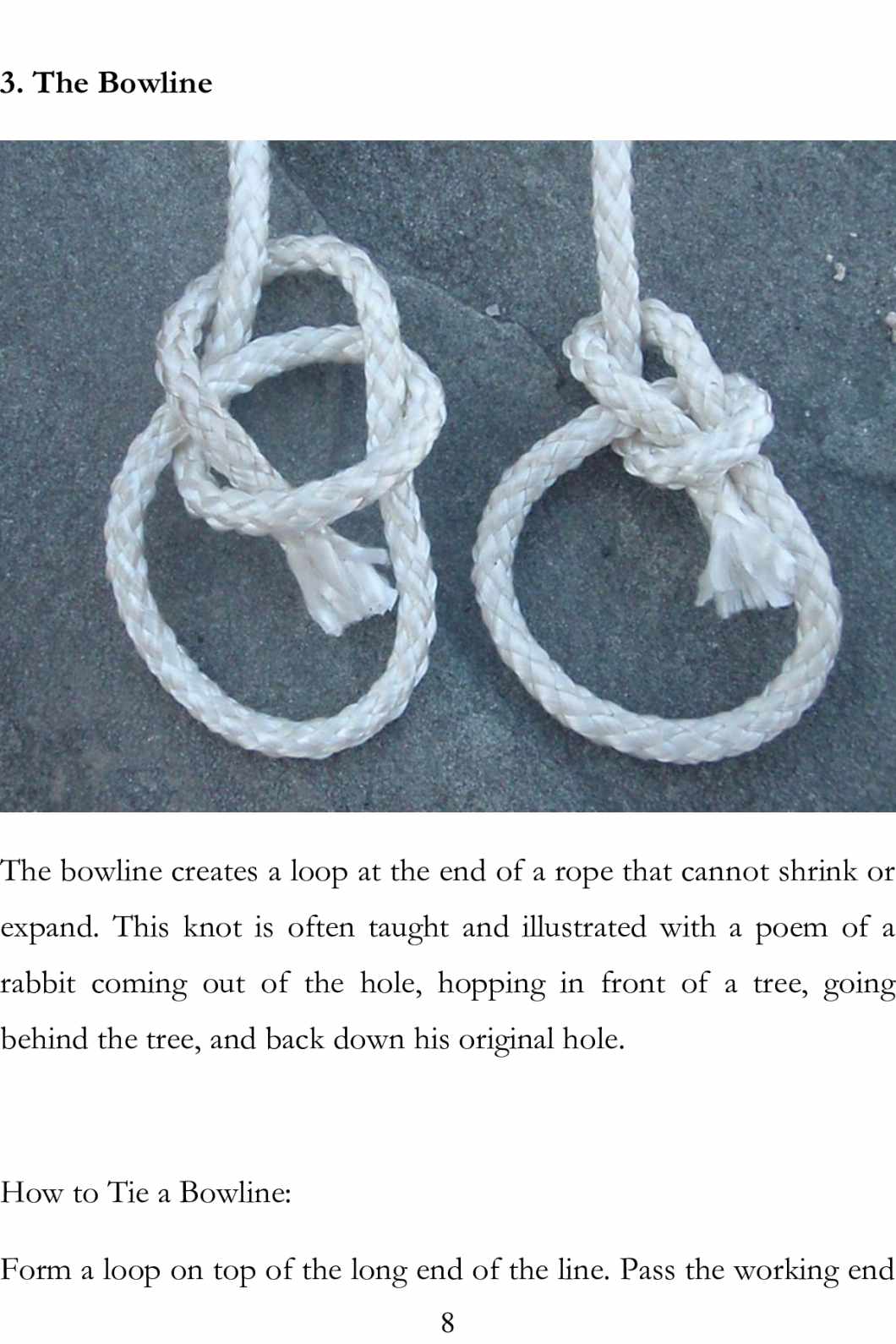 Knot Technique Tutorials Learning Knot Technique Through This Simple Guide Book Knot Technique Guide Book - photo 7