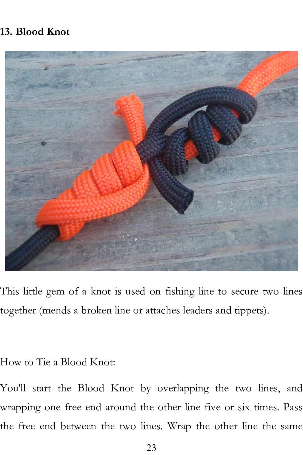 Knot Technique Tutorials Learning Knot Technique Through This Simple Guide Book Knot Technique Guide Book - photo 22