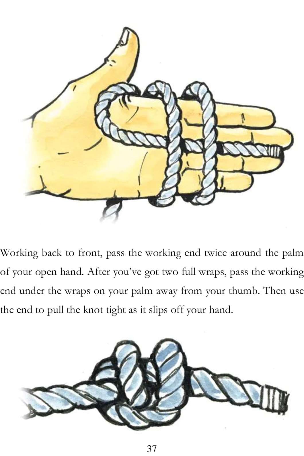 Knot Technique Tutorials Learning Knot Technique Through This Simple Guide Book Knot Technique Guide Book - photo 36