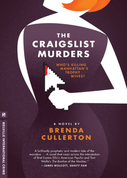 Brenda Cullerton - The Craigslist Murders