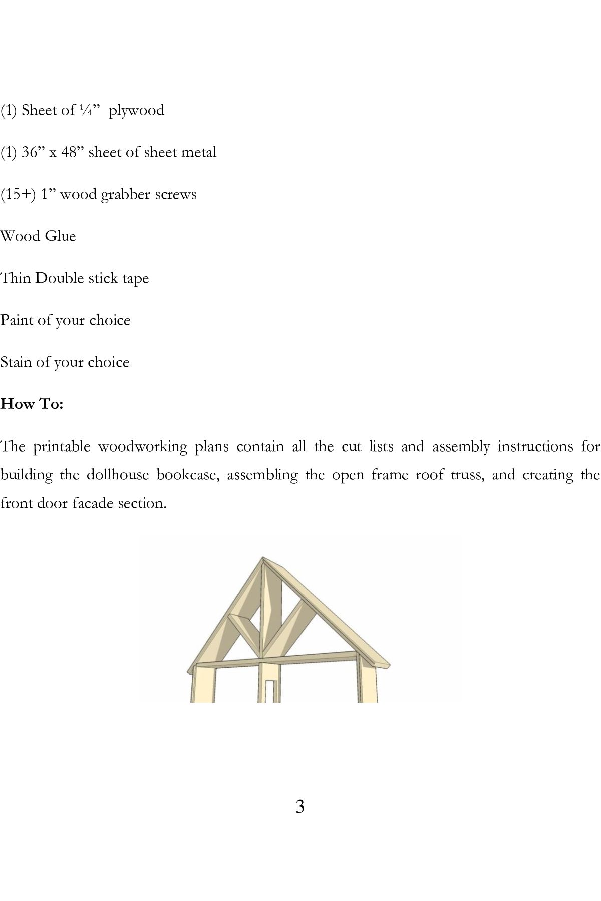 Dollhouse Patterns Simple and Detail Dollhouse Tutorials You Can Make for Your Kids Dollhouse Making Tutorials - photo 4