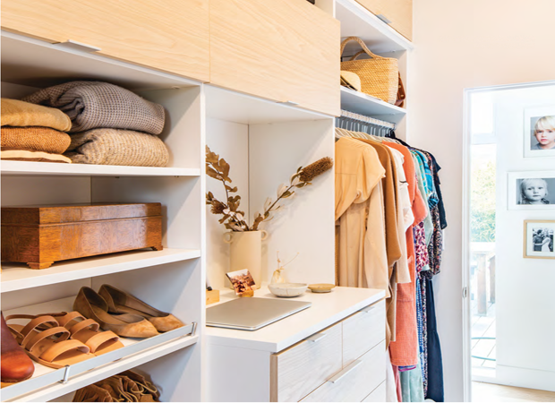 Walk-in closet custom designed by California Closets 2021 California Closet - photo 4