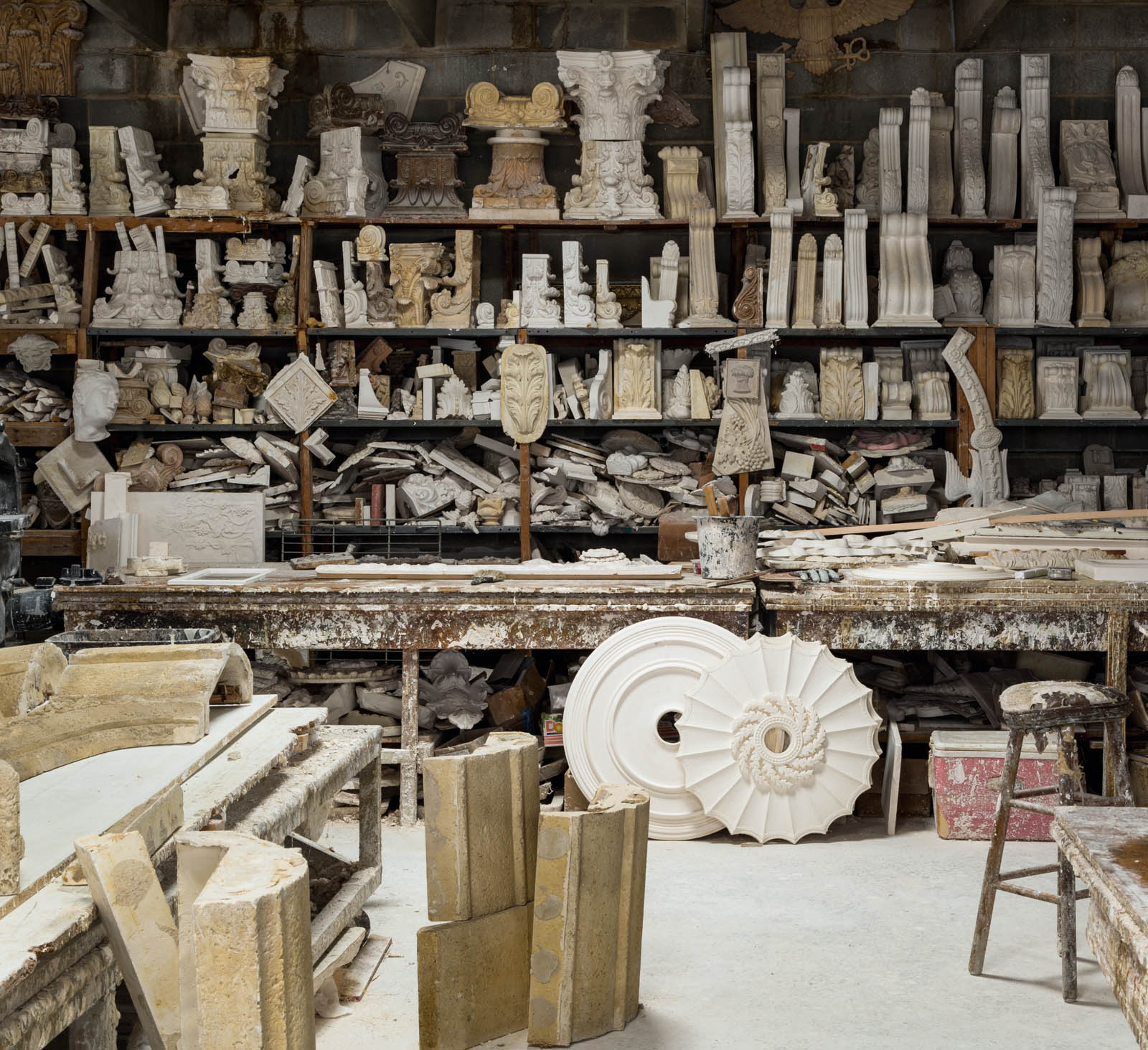 My fathers plaster studio near Washington DC M y creative life began - photo 8