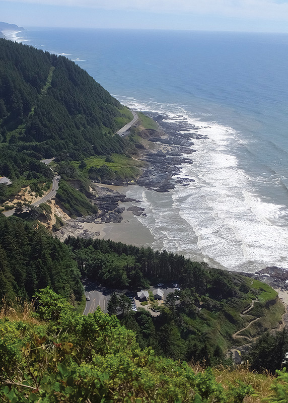 The top of St Perpetua Trail offers a dizzying view of the coastline unfurling - photo 6