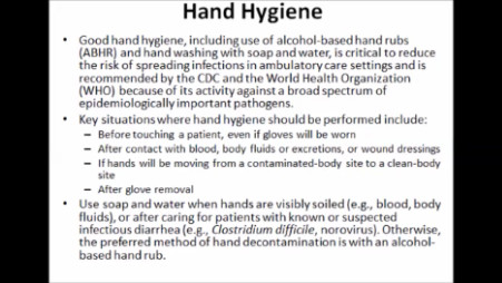 Proper hand hygiene includes the proper removal of contaminated gloves - photo 7