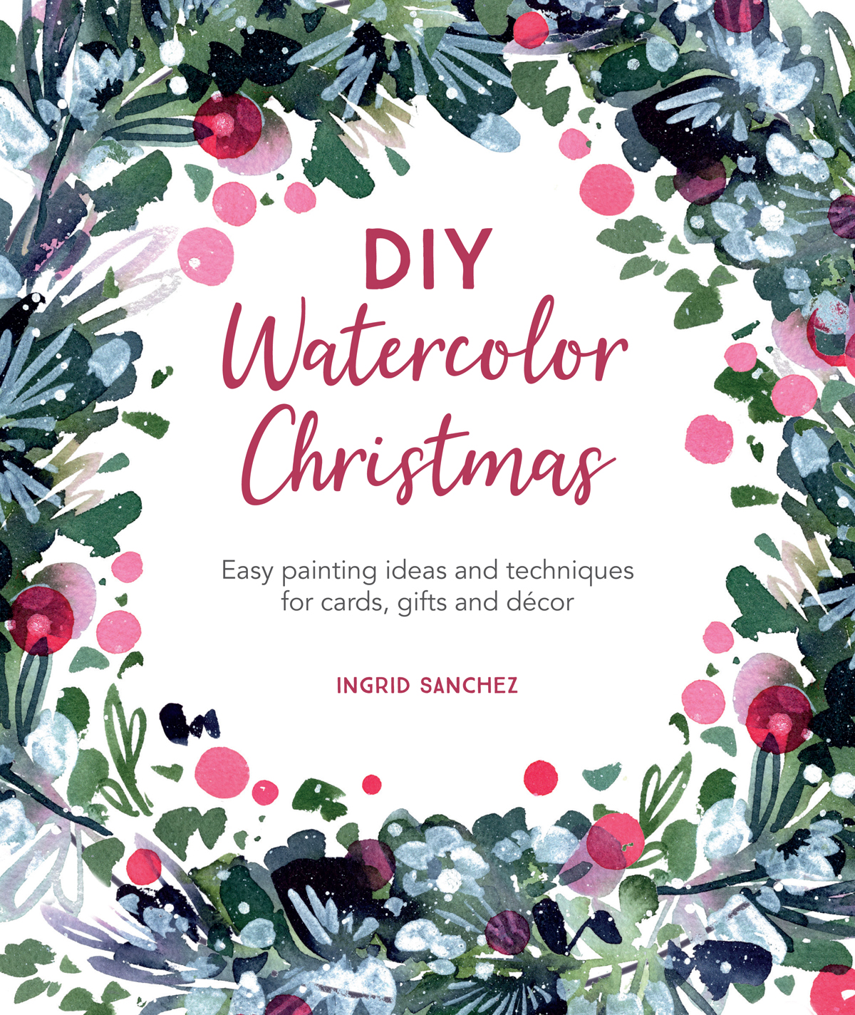 DIY Watercolor Christmas Easy pain - photo 1