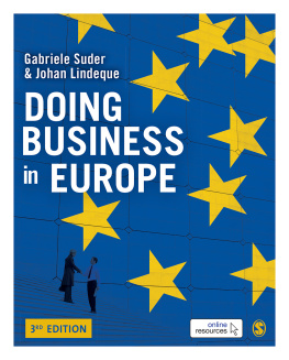 Gabriele Suder - Doing Business in Europe