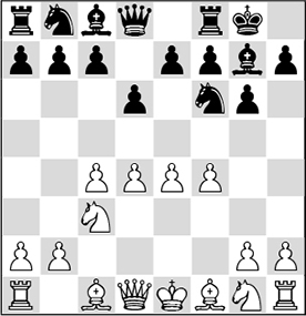 This position arose in the very first Kings Indian game which has come down to - photo 1