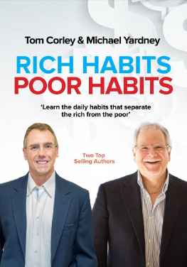 Tom Corley Rich Habits Poor Habits