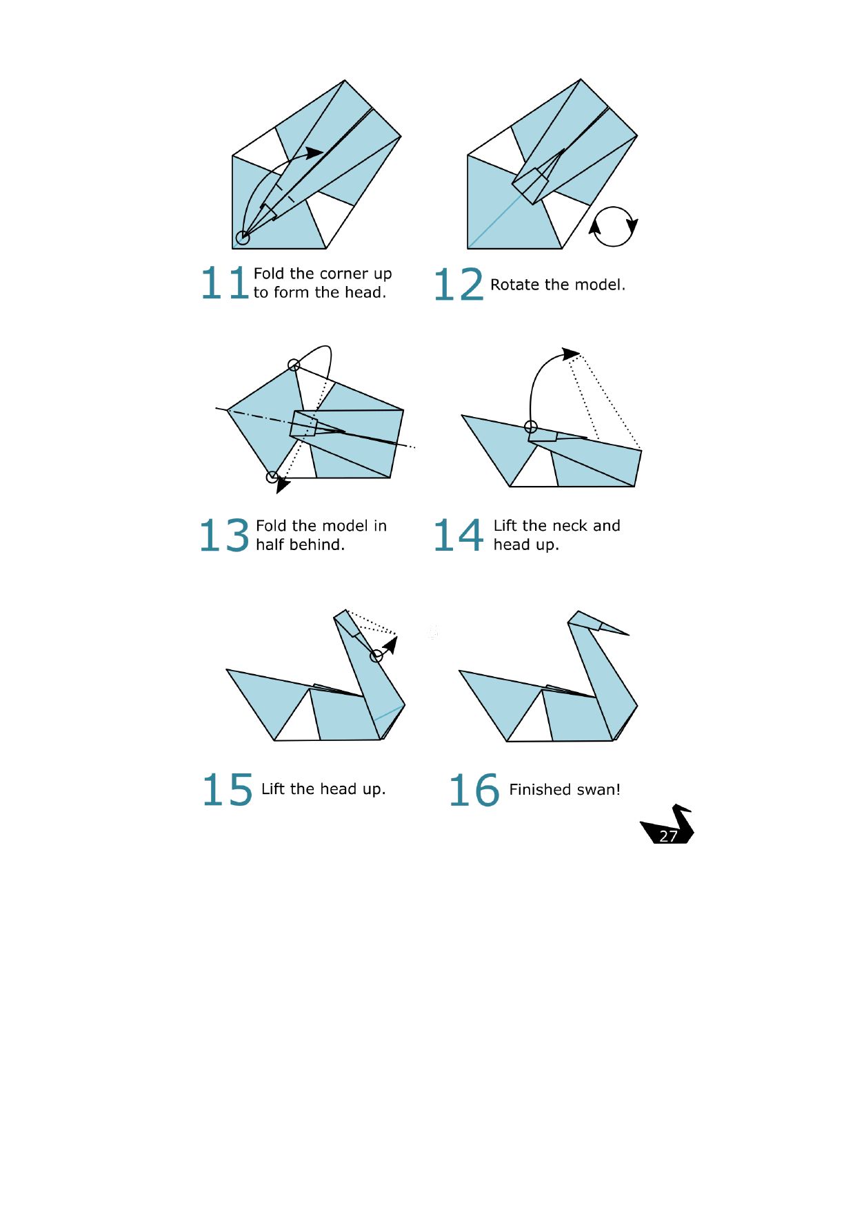 Origami Book for Beginners A Step-By-Step Introduction to the Japanese Art of Paper Folding for Kids Adults Origami Books for Beginners 1 - photo 27